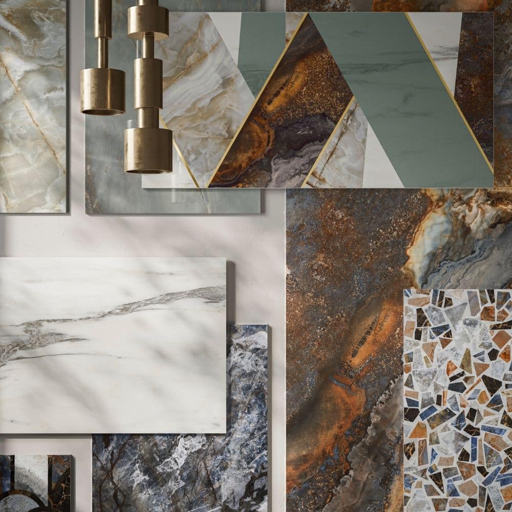 Carrelages sol intérieur imitation marbre et terrazzo Carrelages sol extérieur | Cera'Mix